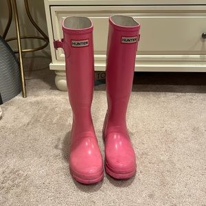 Hunter Original Talk Rainboots